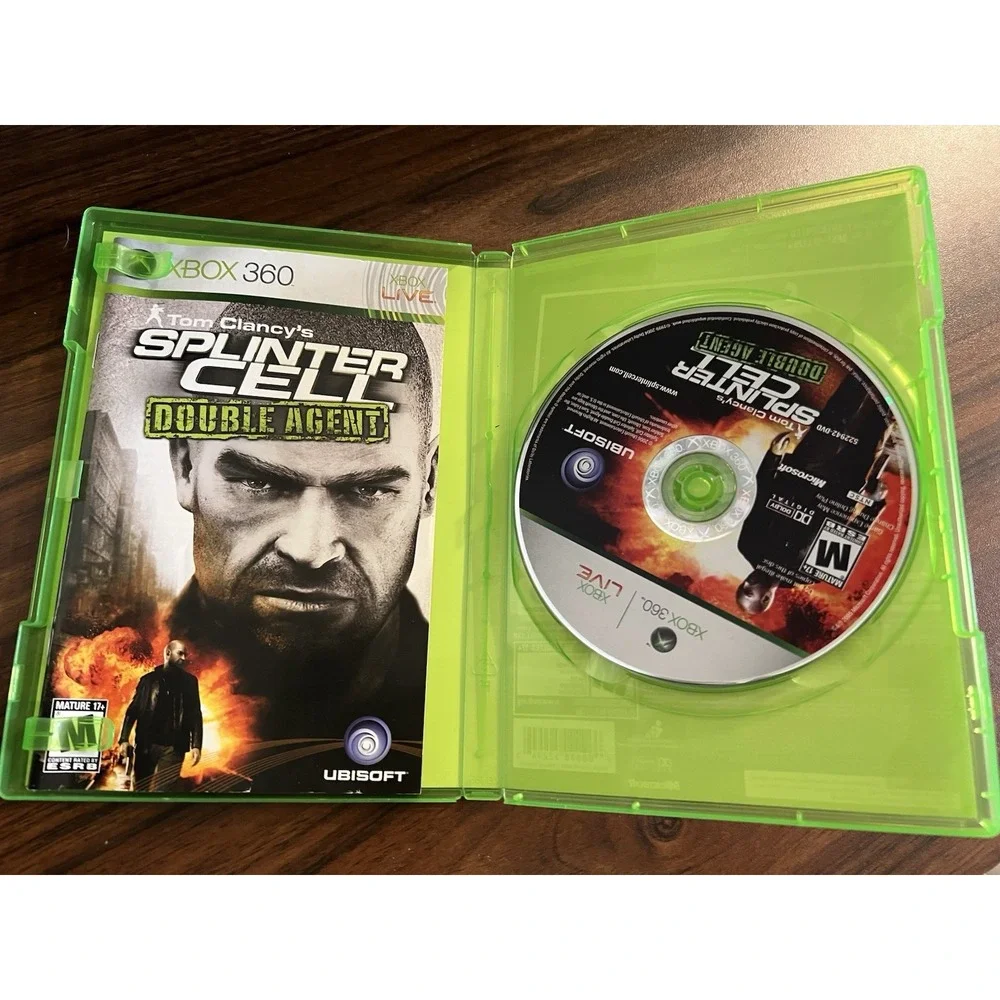 ✨ Tom Clancy's Splinter Cell Double Agent‎ - Microsoft Xbox 360